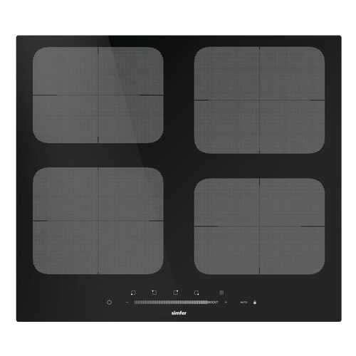 Встраиваемая варочная панель индукционная Simfer H60I19B021 Black в ДНС