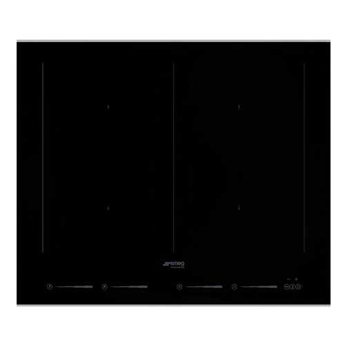 Встраиваемая варочная панель индукционная Smeg SIM662WLDX Black в ДНС