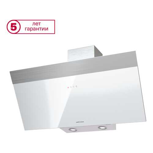 Вытяжка Krona Steel Kristen 900 white/inox S в ДНС