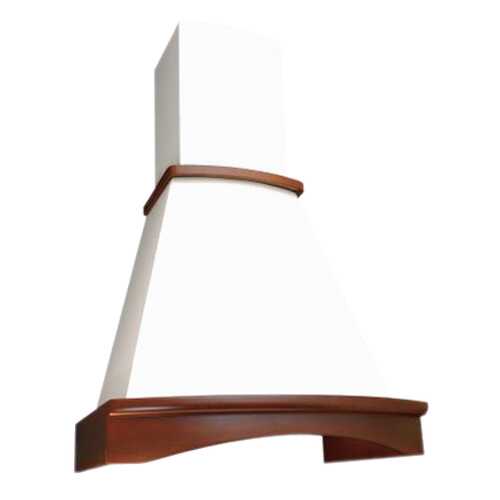 Вытяжка купольная Elikor Камин Грань 60П-650-П3Л White/Brown в ДНС