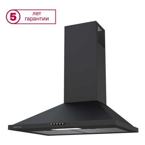 Вытяжка купольная KRONAsteel Bella 600 PB Black в ДНС