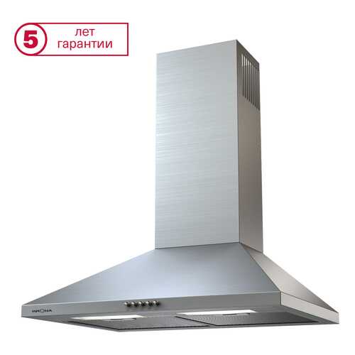 Вытяжка купольная KRONAsteel Janna 600 Silver в ДНС
