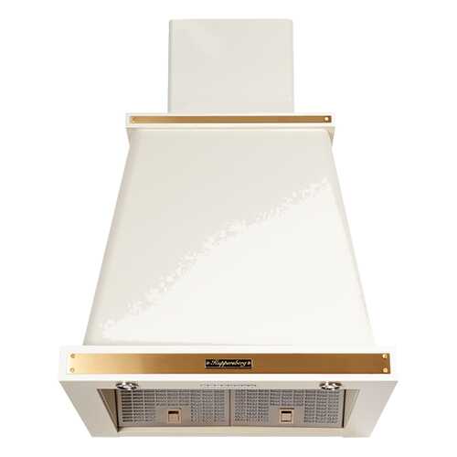 Вытяжка купольная KUPPERSBERG T 669 C White/Gold в ДНС
