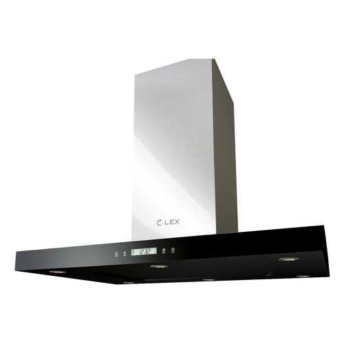 Вытяжка купольная LEX Solaris Isola 900 Silver/Black в ДНС