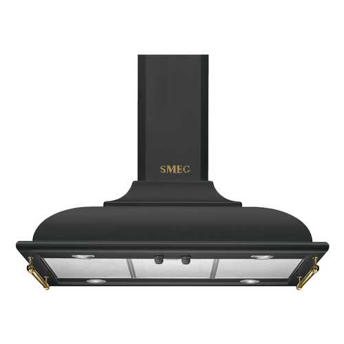 Вытяжка купольная Smeg Cortina KCI 19 AOE Black/Gold в ДНС
