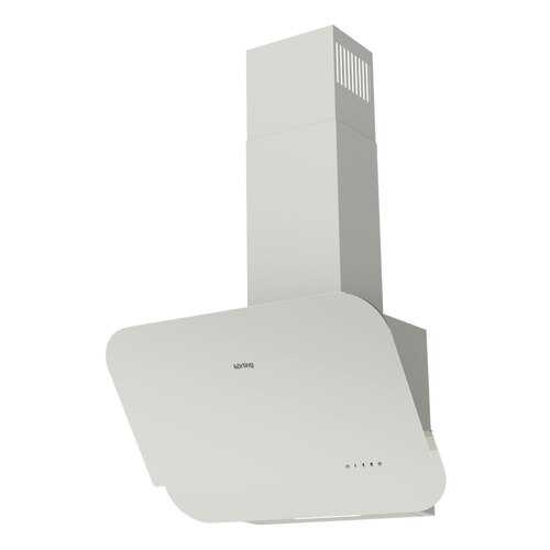 Вытяжка наклонная Korting KHC 66135 GW White в ДНС