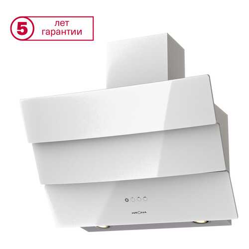 Вытяжка наклонная Krona Inga 600 sensor White в ДНС