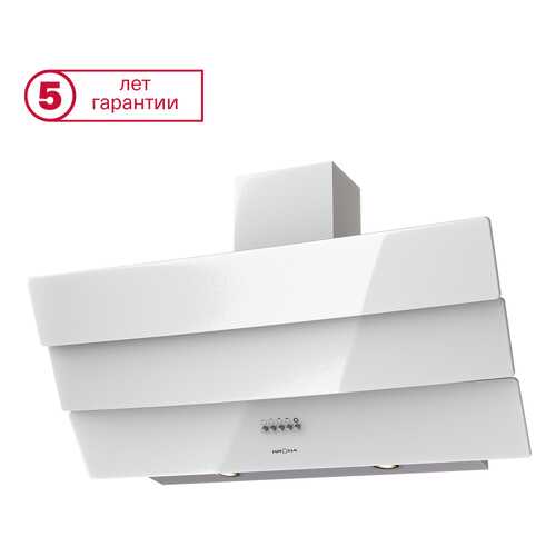 Вытяжка наклонная Krona Inga 900 push button White в ДНС