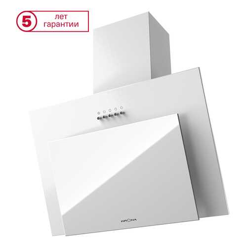Вытяжка наклонная KRONAsteel Elma 600 PB 20981 White в ДНС