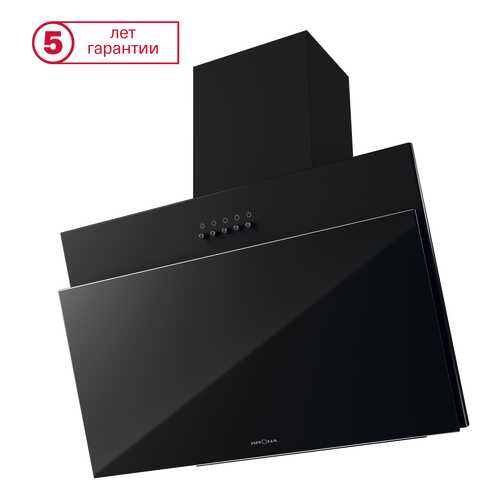 Вытяжка наклонная KRONAsteel Ester 600 Bl PB Black в ДНС