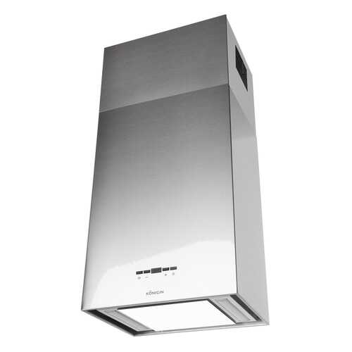 Вытяжка островная Konigin Geometry Inox/White Glass в ДНС