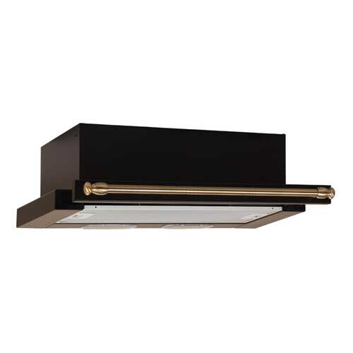 Вытяжка встраиваемая Elikor Интегра 60П-400-В2Л Black/Brown в ДНС