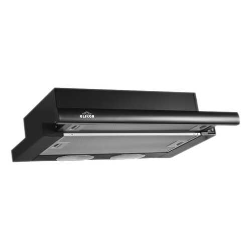 Вытяжка встраиваемая Elikor ИНТЕГРА 60П-400-В2Л Black/Silver в ДНС