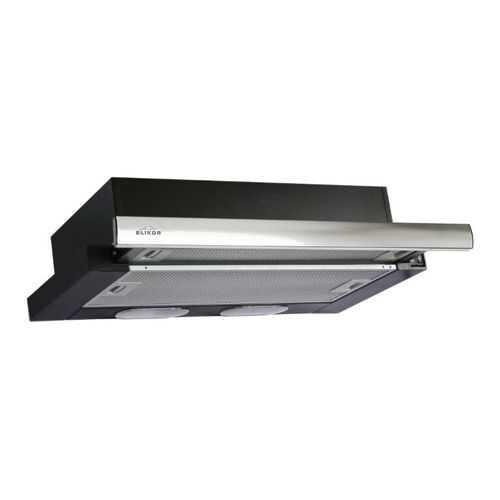 Вытяжка встраиваемая Elikor Нейтрино 60П-400-В2Л Black/Inox в ДНС