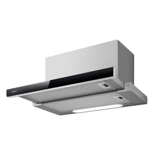 Вытяжка встраиваемая JETAIR BETTA 60/GR/BK GL Silver/Black в ДНС