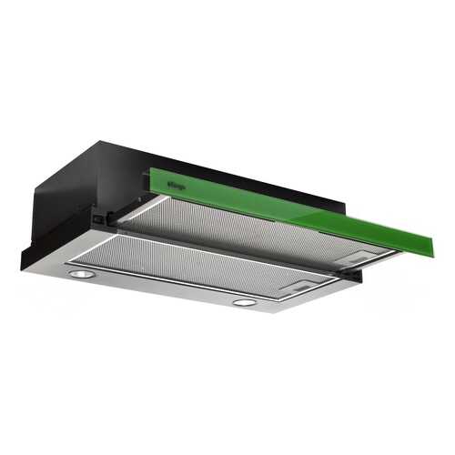 Вытяжка встраиваемая Konigin Helena II Glass 60 Silver/Green в ДНС