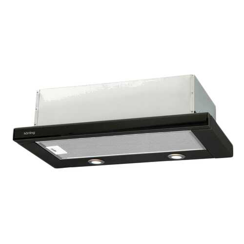 Вытяжка встраиваемая Korting KHP 6617 GN Black в ДНС