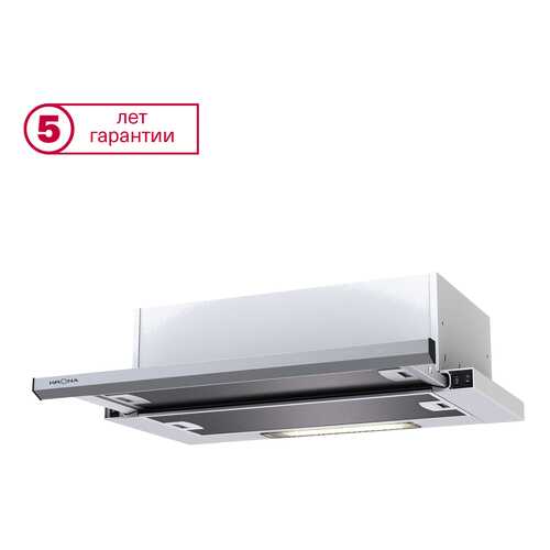 Вытяжка встраиваемая Krona Slim60ix МВ White/Silver в ДНС